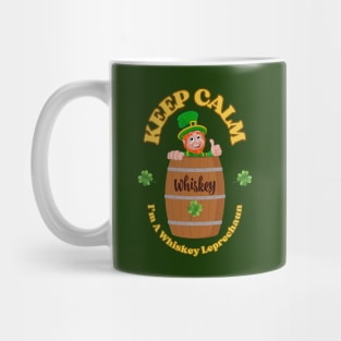 Keep Calm, I'm a Whiskey Leprechaun St. Patrick's Day Mug